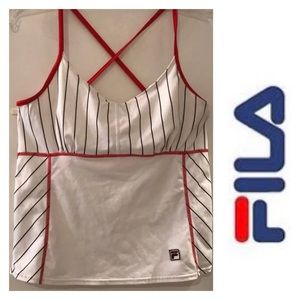 EUC - Fila Tennis Top Size Medium (8-10).
